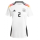 Germania Antonio Rudiger #2 Tricou Fotbal Replică European 2024 Barbati Acasa
